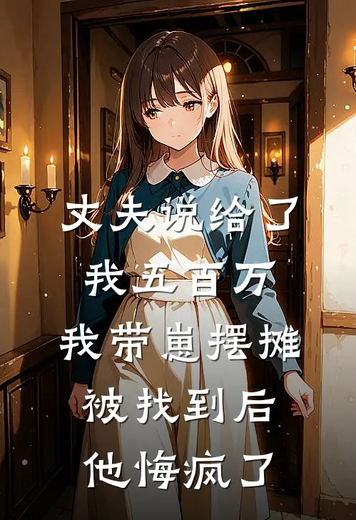 丈夫说给了我五百万，我带崽摆摊被找到后他悔疯了