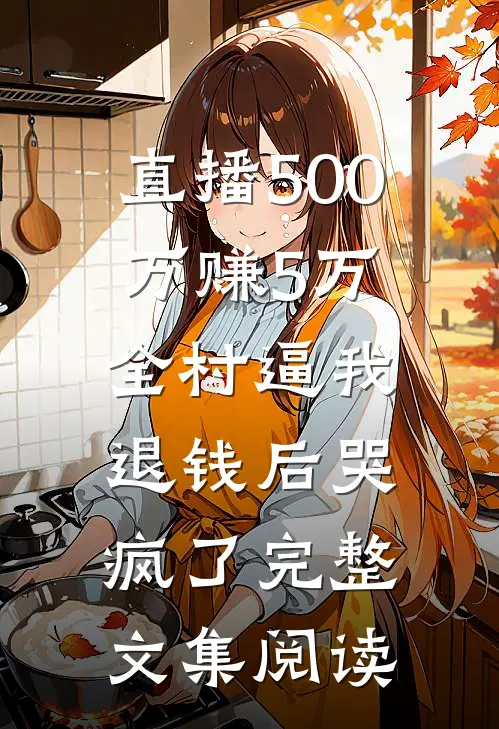 直播500万赚5万，全村逼我退钱后哭疯了完整文集阅读