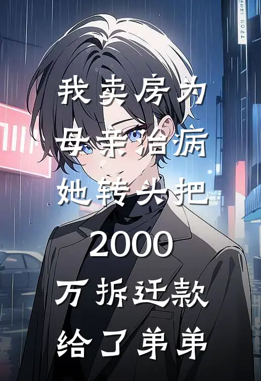 我卖房为母亲治病，她转头把2000万拆迁款给了弟弟