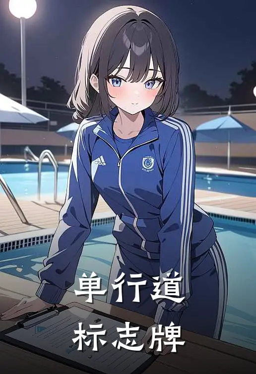 单行道标志牌