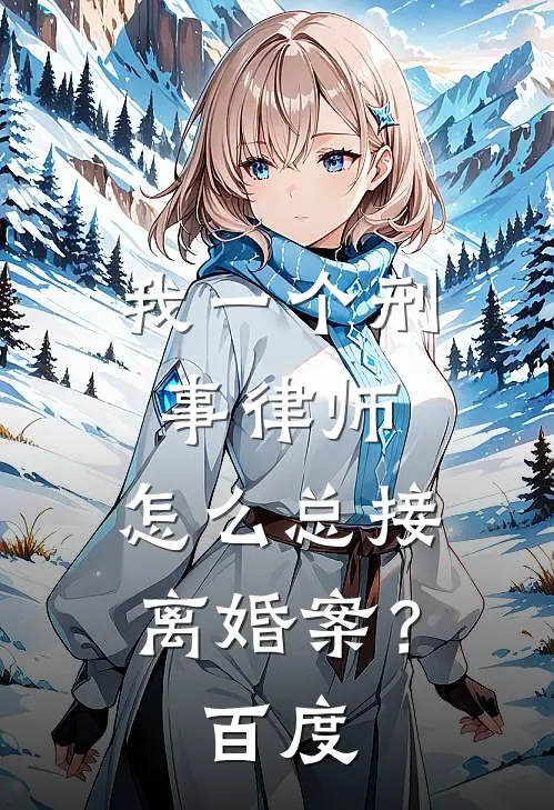 我一个刑事律师，怎么总接离婚案？百度