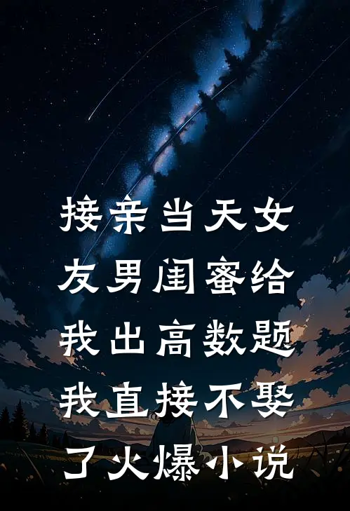 接亲当天女友男闺蜜给我出高数题，我直接不娶了火爆小说