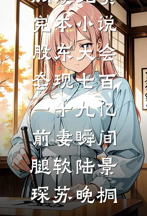 股东大会套现七百一十九亿前妻瞬间腿软(陆景琛苏晚桐)完本小说阅读_免费完本小说股东大会套现七百一十九亿前妻瞬间腿软(陆景琛苏晚桐)