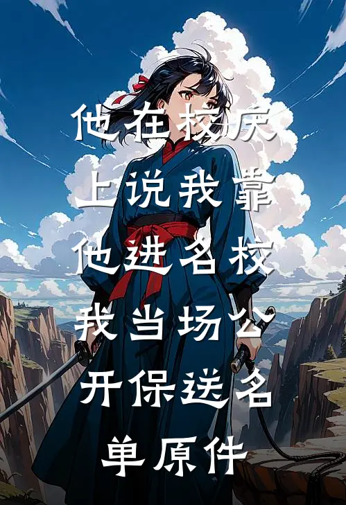 他在校庆上说我靠他进名校，我当场公开保送名单原件