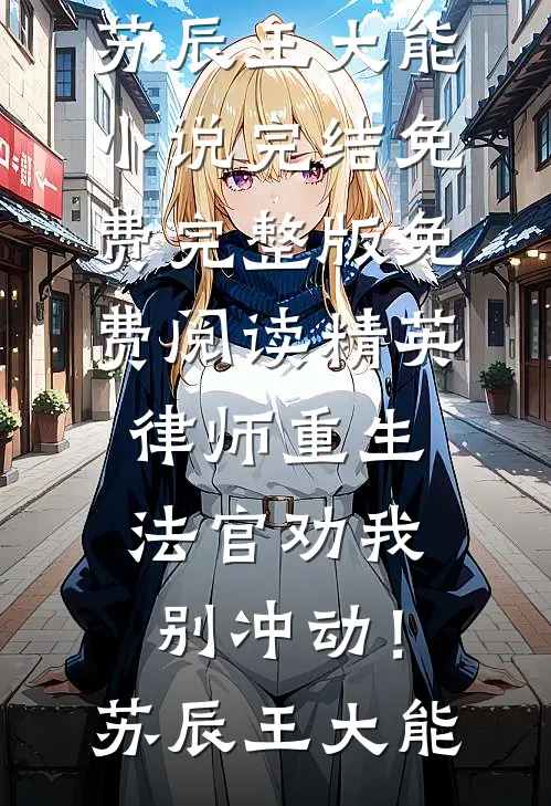 精英律师重生，法官劝我别冲动！(苏辰王大能)小说完结免费_完整版免费阅读精英律师重生，法官劝我别冲动！苏辰王大能