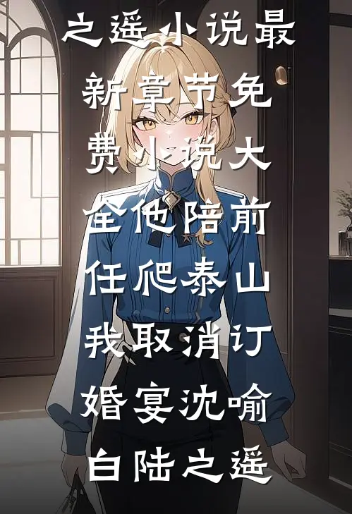 他陪前任爬泰山，我取消订婚宴沈喻白陆之遥小说最新章节_免费小说大全他陪前任爬泰山，我取消订婚宴沈喻白陆之遥