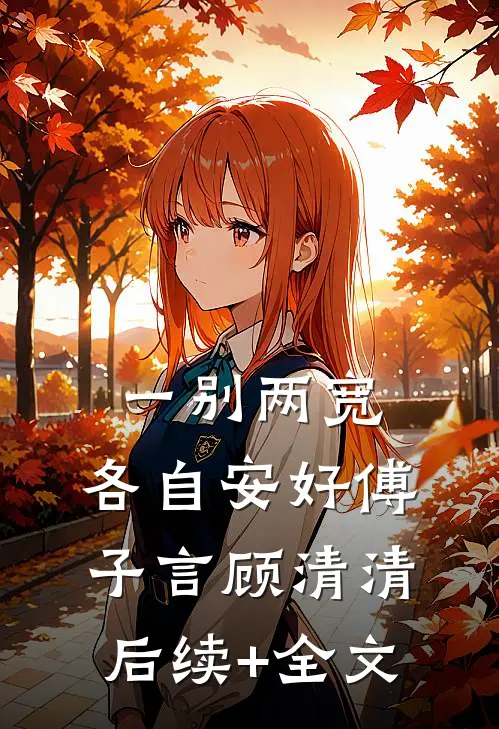 一别两宽，各自安好傅子言顾清清后续+全文