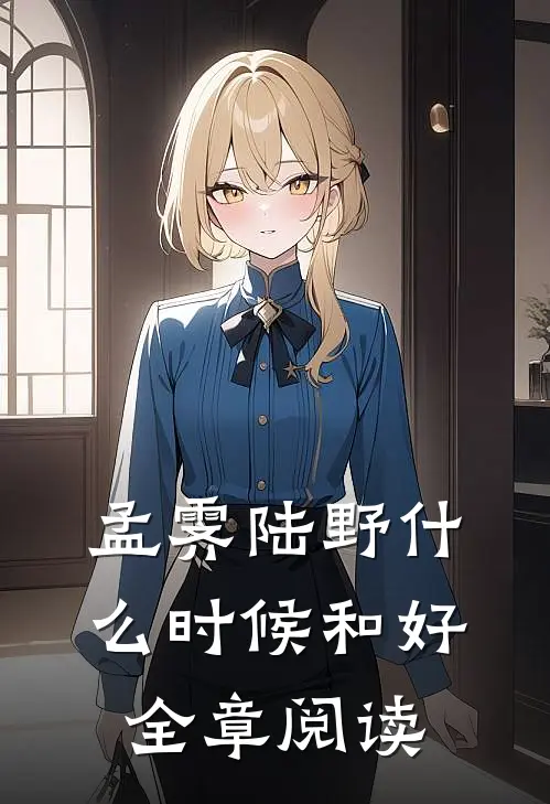 孟霁陆野什么时候和好全章阅读