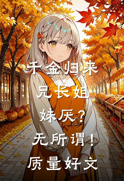 千金归来，兄长姐妹厌？无所谓！质量好文