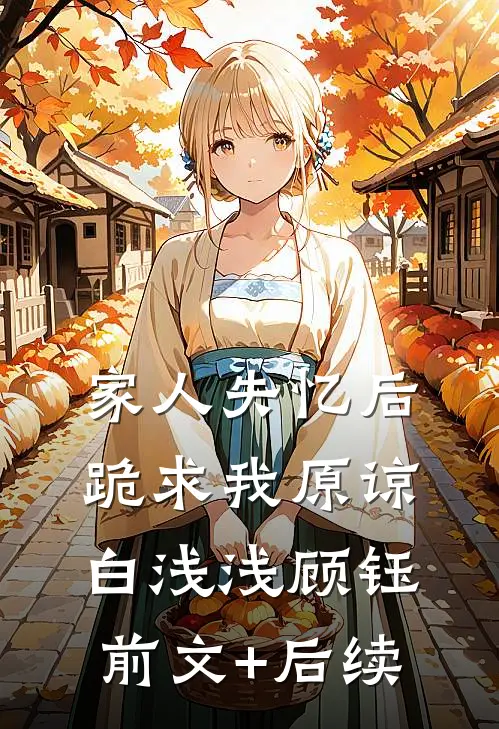 家人失忆后，跪求我原谅白浅浅顾钰前文+后续