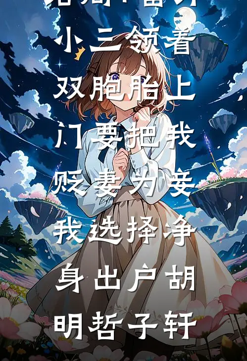 结局+番外小三领着双胞胎上门要把我贬妻为妾，我选择净身出户胡明哲子轩