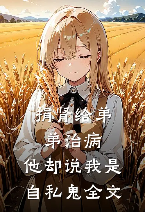 捐肾给弟弟治病，他却说我是自私鬼全文