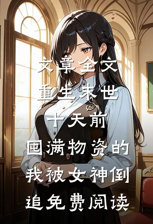 文章全文重生末世十天前,囤满物资的我被女神倒追免费阅读