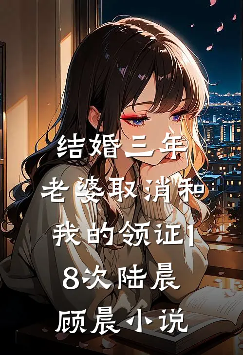 结婚三年，老婆取消和我的领证18次陆晨顾晨小说