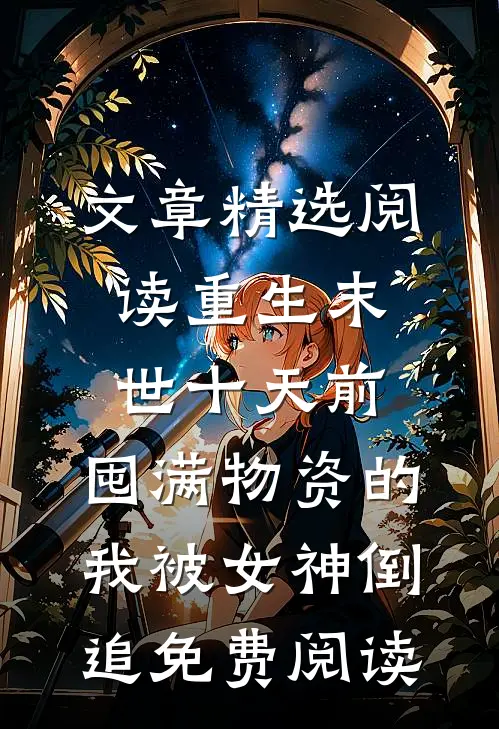 文章精选阅读重生末世十天前,囤满物资的我被女神倒追免费阅读