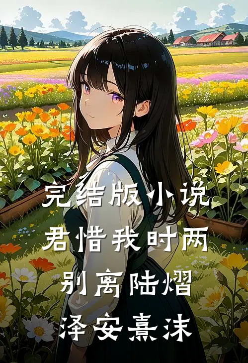 完结版小说君惜我时两别离陆熠泽安熹沫