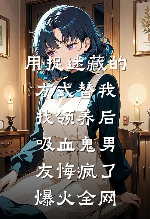 用捉迷藏的方式替我找领养后，吸血鬼男友悔疯了爆火全网