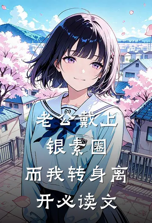 老公戴上银素圈，而我转身离开必读文